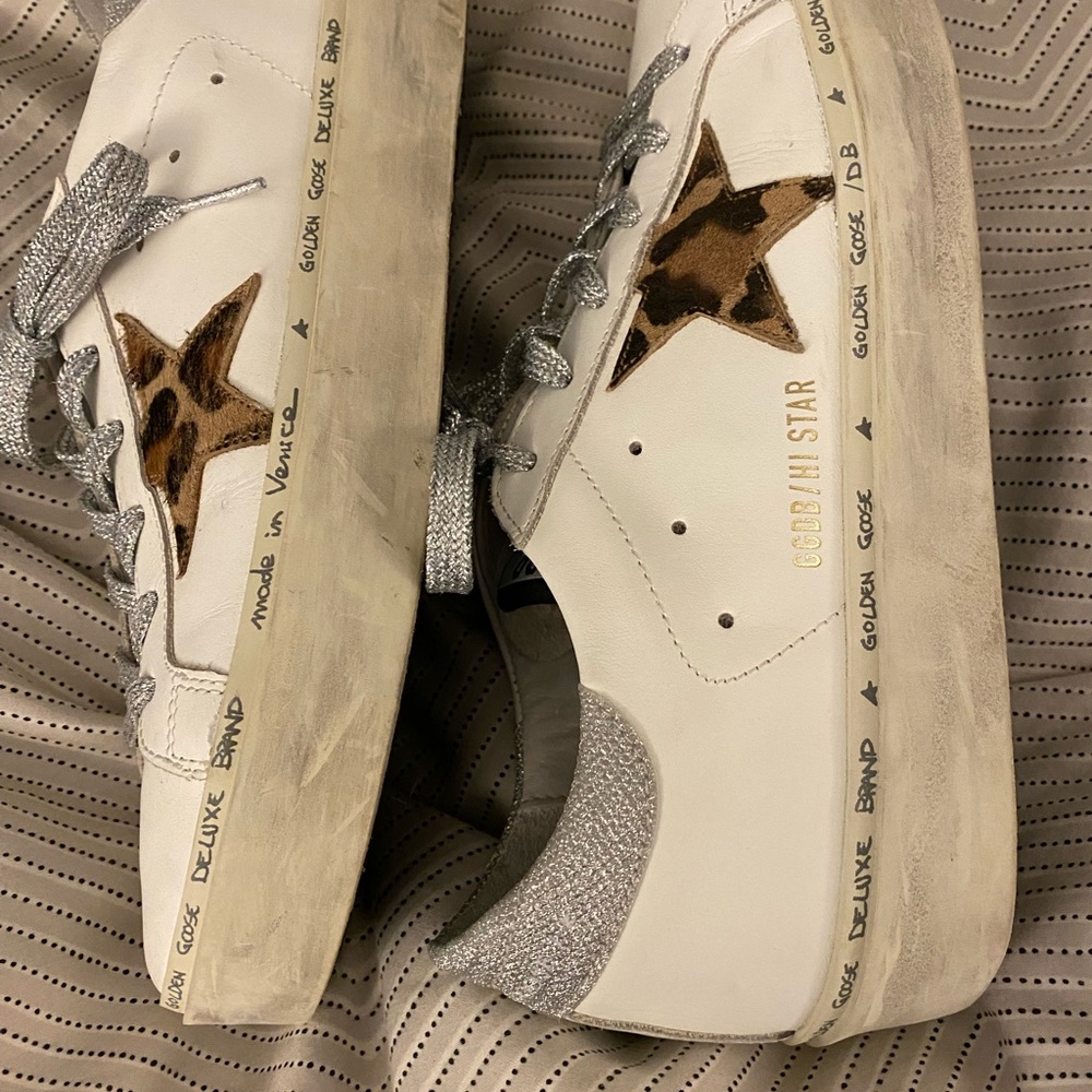 Golden goose hi star barely worn size 39